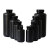 黑色塑料瓶HDPE试剂瓶大小口避光防紫外线样品包装密封油墨瓶加厚 大口 500ml