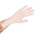海斯迪克 HKqy-71 一次性乳胶手套 无粉检查橡胶防护手套 美容科研实验室 100只/盒（M码无粉）