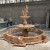 定制适用石雕喷泉晚霞红风水球欧式公园广场流水景观装饰庭院天然石材水钵 直径2.5米