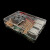 树莓派4代外壳4b+壳RaspberryPi4机箱散热外壳透明黑色可选 透明壳