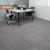 地毯大面积地垫卧室全满铺房间办公室拼接客厅方块加厚商用  沥青 茉莉-09-棕白条纹
