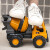麦宝创玩儿童工程车玩具车男孩超大型模型宝宝挖土机小孩吊车 中号挖掘机