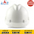 安力1501高光烤漆 安全帽工地 ABS 电力 工程 劳保 国标 透气 加厚 防砸 头盔 免费印字 白色