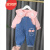 卡漫尔馨一岁女宝宝春装套装婴幼儿洋气小套装1-3岁网红2背带裤女童两件套 白色 73cm(5-10个月)