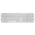 拆包罗技MX Keys S无线蓝牙键盘笔记本办公智能背光双模充电商用 MX Keys S白色+鼠标垫 保证