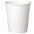 一次性纸杯大号盎司纯白色试饮杯咖啡茶水杯加厚 100ml4OZ白色纸杯 50只