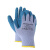 霍尼韦尔 2094140CN DEXGRIP舒适型天然乳胶涂层劳保手套 白色+蓝色9码10付装DKH