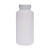 垒固 HDPE塑料圆瓶带刻度试剂瓶带内盖分装瓶 白色大口150ml（10个）