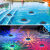矢向太阳能诱虫灯 浮动泳池灯 LED游泳池灯 户外室外RGB变色防水泳池 10 *10 *6（liｍi）2个装