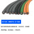 灰色高柔性屏蔽拖链电缆TRVVP2/3/4芯0.5/1.0平耐油信号坦克链线 4芯*2.5平方/米_灰色