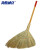 海斯迪克 hkd-38 高粱笤帚红帽木柄地面清洁环卫扫帚耐用扫把