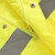 品之德 高亮醒目反光分体雨衣雨裤套装交通值勤路政定制荧光黄175