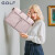 GOLF女士笔记本电脑包简约时尚15英寸电脑手提包商务休闲单肩斜挎包女 皮粉色