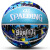 斯伯丁街头涂鸦七号成人比赛耐磨水泥地蓝色篮球84-373Y 84-373Y【全套】 七号篮球(标准球)