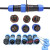 16a航空防水插头公母对接连接器3芯4芯5芯三相电380V螺丝接线户外 LY19公母对接2芯 自锁式16A