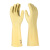 耐酸碱手套 耐油耐用防腐蚀乳胶工业加厚防护手套 31cm--60cm 加厚60厘米 L