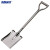 海斯迪克 不锈钢连体锹 园林工具铁锨农用挖土工具 方头80cm HKT-256