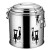 亿箬 保温桶保冷不锈钢大容量奶茶桶饭桶汤桶豆浆桶茶水桶开水桶 双龙头80L一个装 企业制定