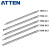 安泰信（ATTEN）ST-990电烙铁头 ST-8602D焊台90W原装一体式发热 T990-KU(小刀头)