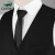卡帝乐鳄鱼(CARTELO)马甲男 时尚商务职业西装男绅士格子坎肩背心男装1F229102002 黑色 XL(175/92A)