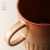九土日式手工陶瓷咖啡杯简约复古粗陶马克杯水杯子情侣对杯家用 窑变绿
