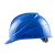 星工（XINGGONG）安全帽 建筑工程工地 电力施工  可定制XGA-6印字 1顶 蓝色