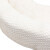 赫思迪格 工业吸油条（1条) 吸附棉条 清理围堵吸油棉条吸油栅 白色条12.7cm*3m JG-1762