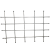 通风橱通风柜网格架铁架实验室玻璃纤维不锈钢架反应固定支架定制 3横1.5米*4竖0.75米)纤维棒