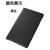 YPAY适用于三星Galaxy Tab A 8.0 T350保护套sm-t355c平板电脑P350/P3 旋转黑色送钢化膜 SM-T350/T355c/T3578英寸专