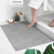 初构想地毯防滑垫 使用大面积浴室水泥地软硅藻土地垫硅藻泥卫生间门口 长方形-水泥-灰 40*60cm-厚4.5mm-高品质