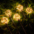太阳能圆球芦苇灯院子园区别墅插地灯发光铜线灯 15CM-铜线圆球吊灯