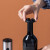 CLITON红酒开瓶器电动开酒器家用开红酒器自动不锈钢充电款启瓶器起子 (新款)磨砂红+割锡刀+电池