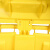 京通达 T-6077 脚踏医疗垃圾桶 医院带盖废弃物收集桶 60L黄色