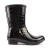 HOLLAND COOPER24新款女靴子r Sherpa Lined 复古休闲中筒女士切尔西靴时尚皮靴 Black Croc 39