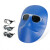 鬼脸电焊面罩焊工眼镜头戴式护脸面具轻便防烤烧焊氩弧焊防强光 (单独)灰镜 10副