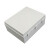 ABS塑料搭扣防水接线箱布线配电插座盒IP66 单位：个 400*300*200灰盖+安装板
