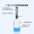 可调定量加液器 实验室瓶口分液器TKL-25 透明玻璃连续移液瓶 棕色套筒式加液瓶 液体分装瓶250 棕色瓶套装-250ml