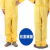 利舒    化学防护服连体全身石油化工厂耐LIUSUAN碱实验室防尘服 防护服+面罩