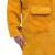 劳博士 LK045 电焊服 焊工服牛皮焊接服反穿衣劳保防护衣服耐高温防火花 黄色牛皮