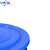大号加厚塑料水桶带盖圆桶储水桶大白桶垃圾塑胶桶 蓝色水桶 100L