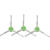 适配irobot扫地机器人配件主刷边刷过滤网集尘袋I3 I4 I7 E5 E6 边刷3个送螺丝