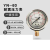 青岛布莱迪仪表YN-60耐震压力表气压表水压油压防震抗震轴向径向 -0.1~0.9MPa