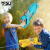 TDU儿童水枪玩具电动连发吸水枪夏季户外沙滩呲水枪男孩生日礼物 电动水枪A款-蓝色