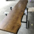 老榆木板材飘窗吧台面板实木板原木茶餐桌办公桌面2米长大板 松木(尺寸咨询客服)