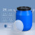 工业级实验室废液桶化工桶圆桶大白桶带盖超密封加厚多容量升kg耐酸碱腐蚀 25L-蓝色