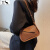酷奇袋鼠（KUQIDAISHU）网红小包包女春夏2024新款时尚小众设计腋下斜挎包ins枕头包 棕色