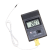 ABDT快速数字温度表 高温温度计TM902C 带小数点烫发机测温仪 配探头 主机粗铠装1米