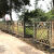 维诺亚竹篱笆栅栏围栏户外装饰庭院围墙防腐竹子栏杆护栏门园艺隔断 B款高100×长200cm