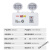 定制适用于敏华LED双头应急照明灯商用疏散安全出口灯壁挂指示灯 L-ZFZD-E5W4002 5w