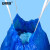 安赛瑞 航空垃圾袋 手提式自动收口垃圾袋 80×100cm (10个装) 手提式自动收口抽绳 蓝色 700907